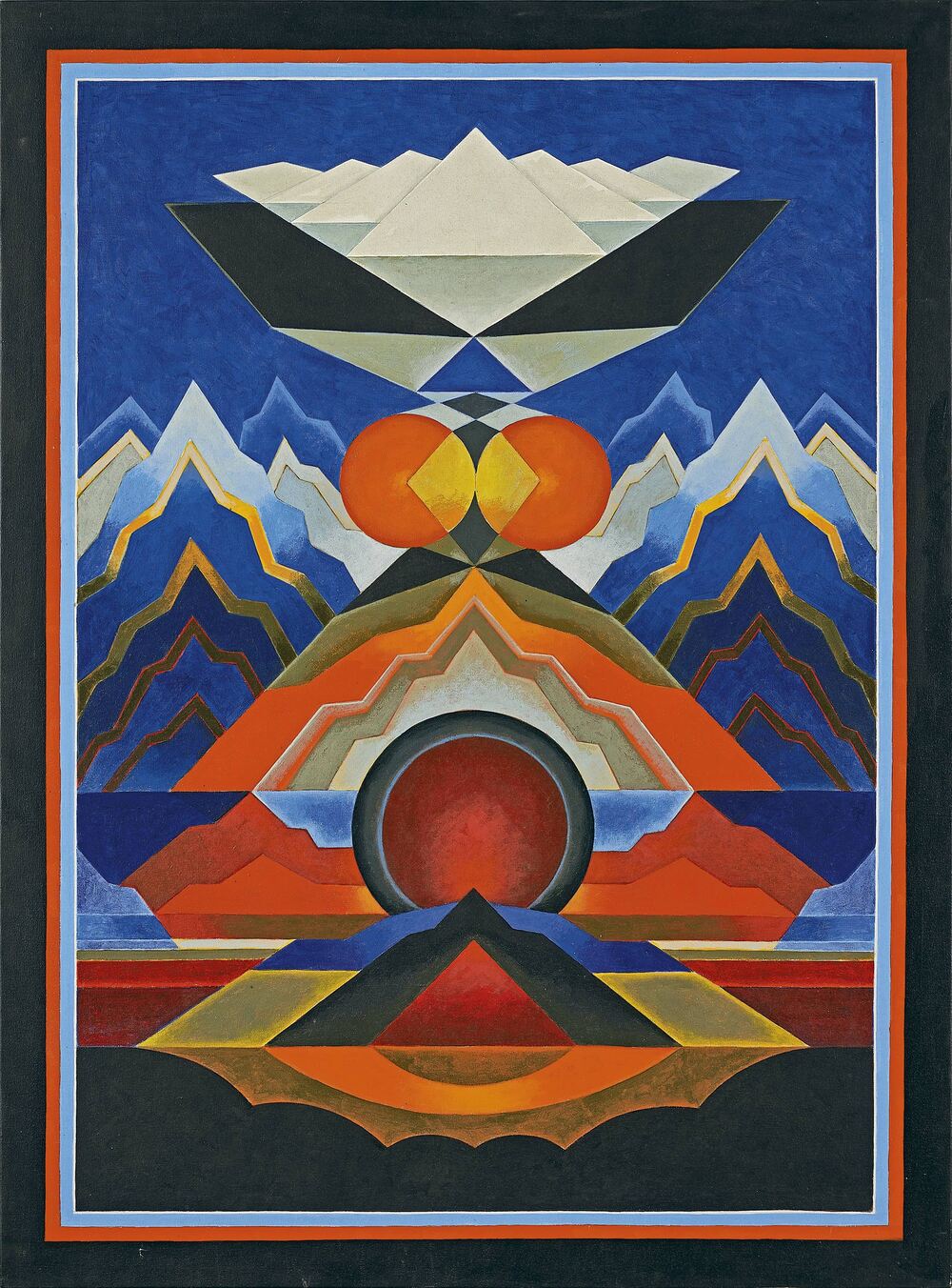 G R Santosh Tantric Painting