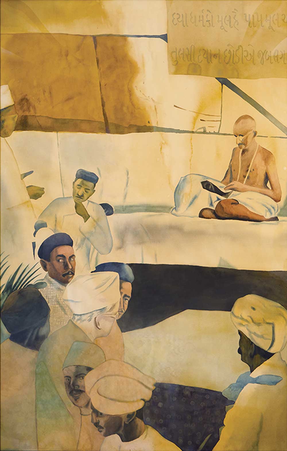Atul Dodiya Gandhi Series