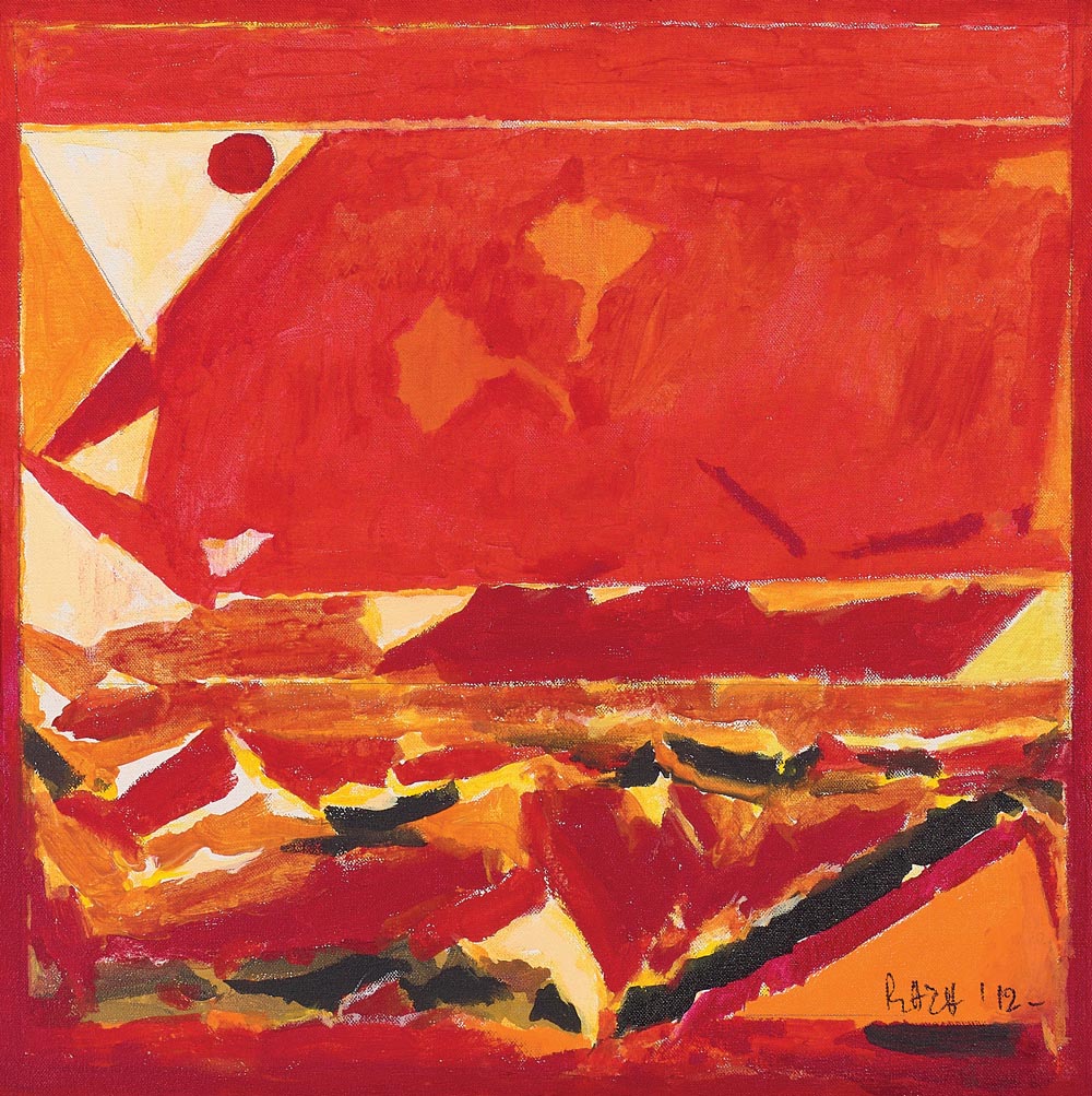 S H Raza Paintings