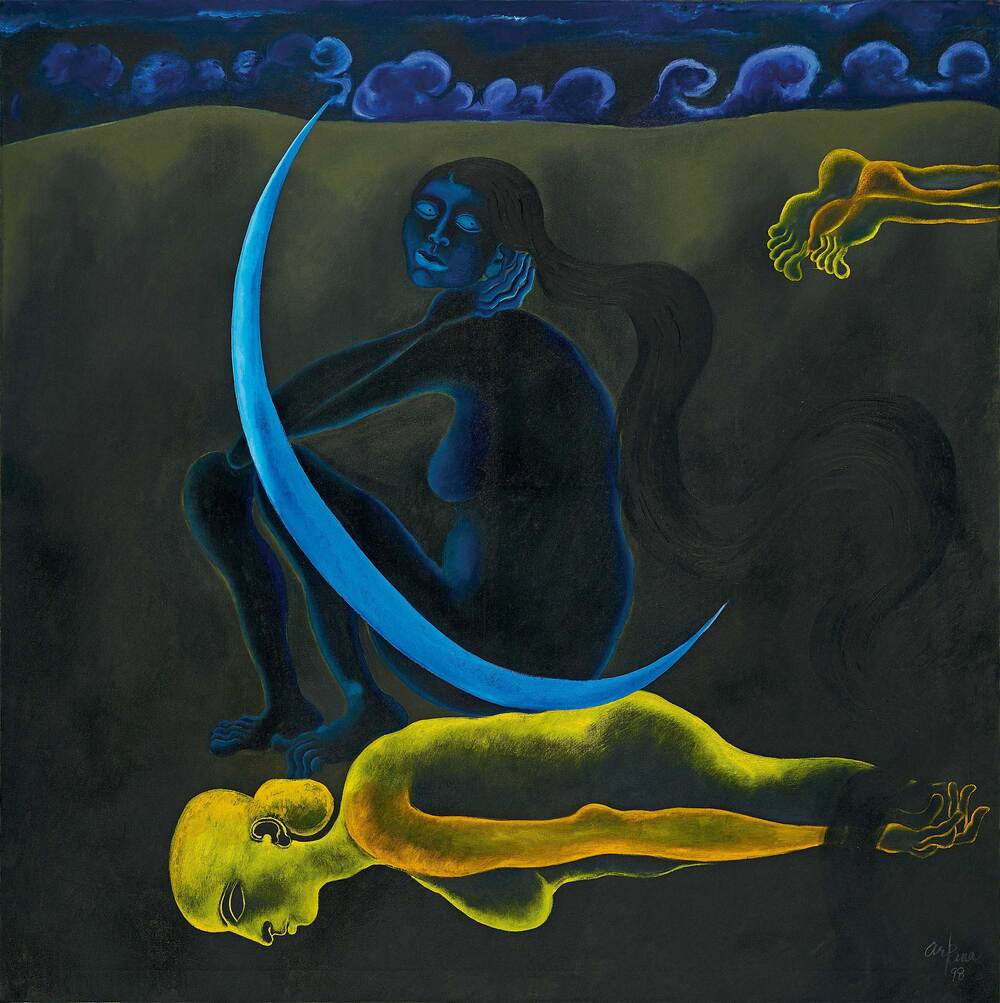 Arpana Caur Paintings