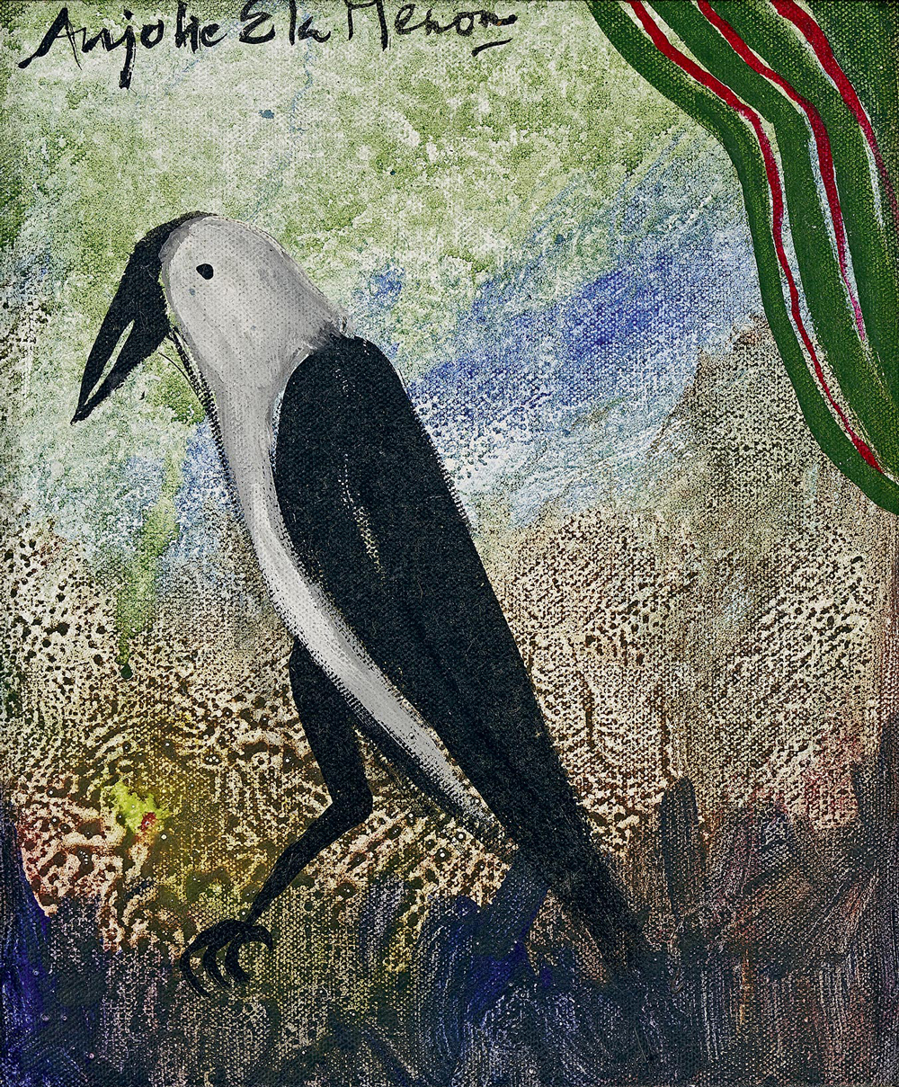 Anjolie Ela Menon The Crow