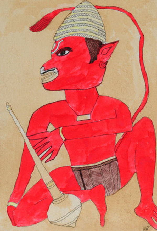 Hanuman Painting