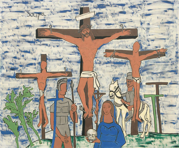 F N Souza Crucifixion