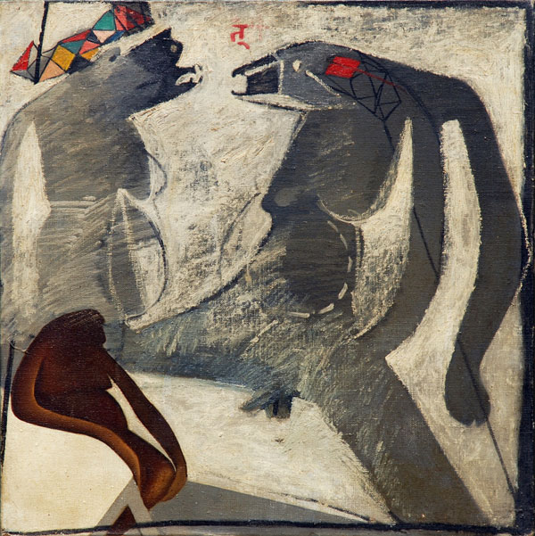 Rameshwar Broota Painting