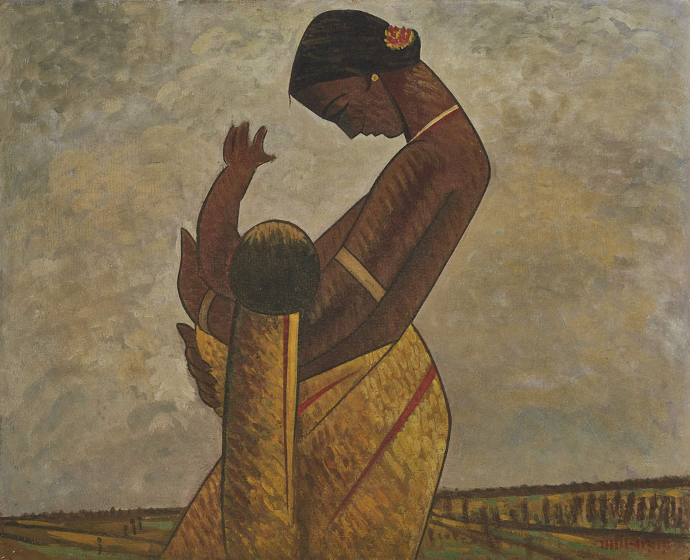 Jamini Roy Mother & Child 
