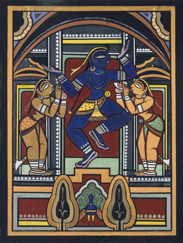 Jamini Roy Krishna Painting